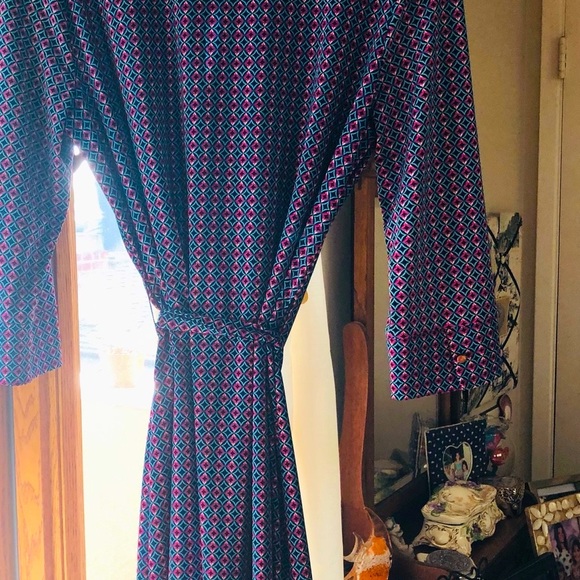 💜🦋👗BRINA & EM Colorful, soft and dressy. EUC. Color palette is beautiful - Picture 7 of 8